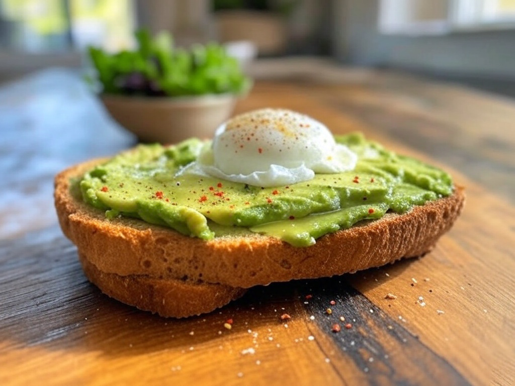 Avocado Toast with Poached Egg
