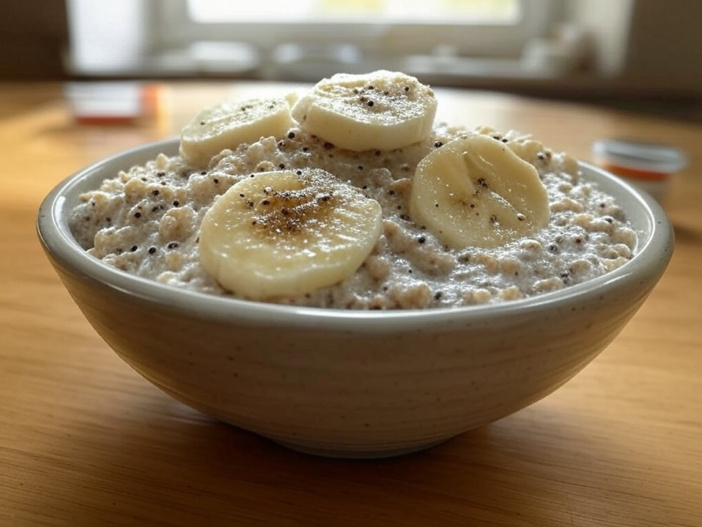 Overnight Oats with Chia Seeds