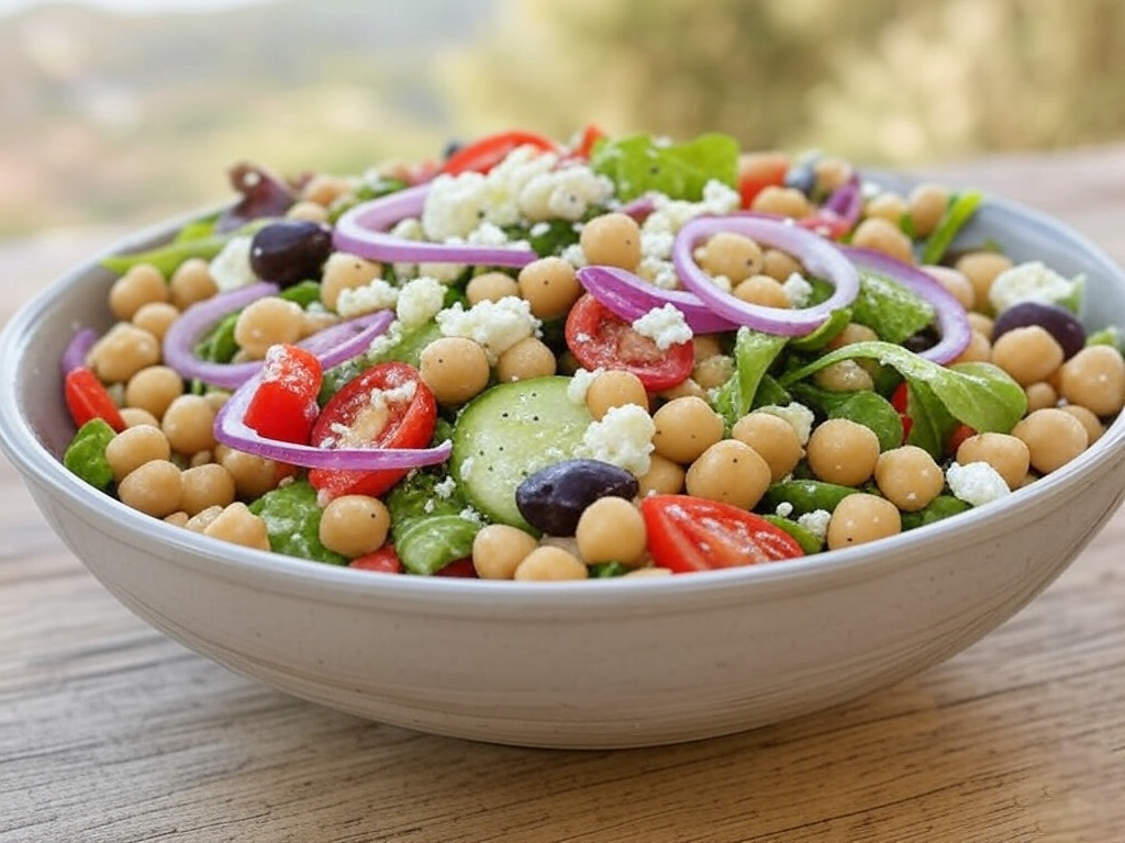 Mediterranean Chickpea Salad